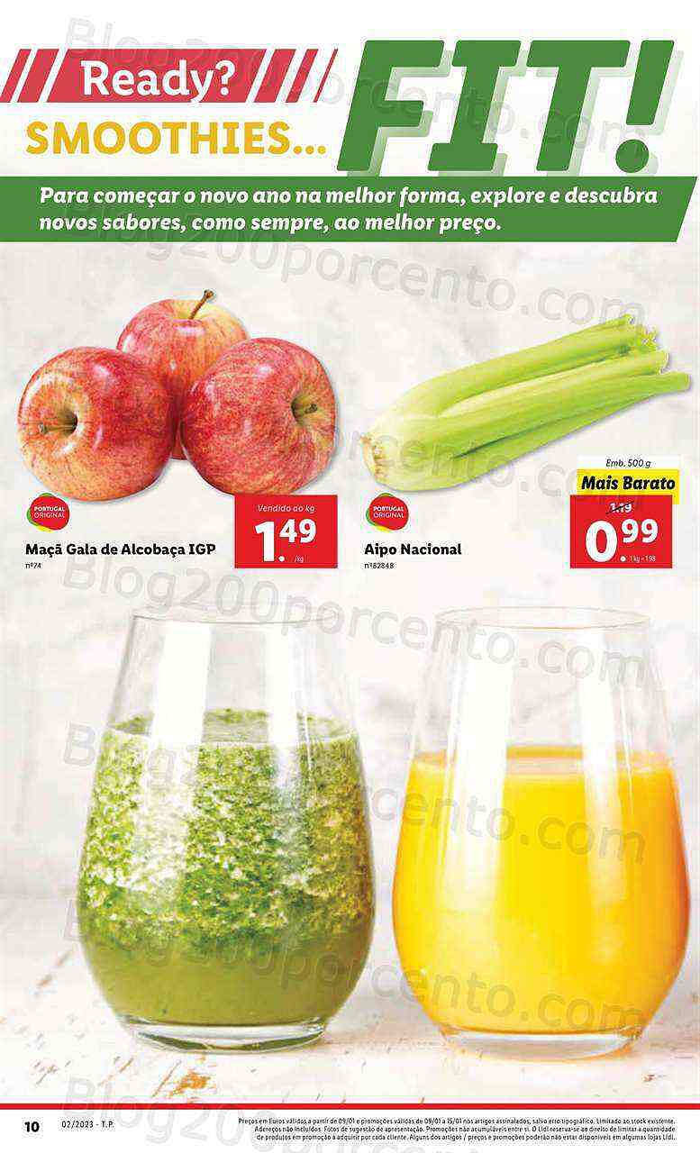 Antevisão Folheto LIDL Promoções de 9 a 15 janeiro - Edição Digital e Completa