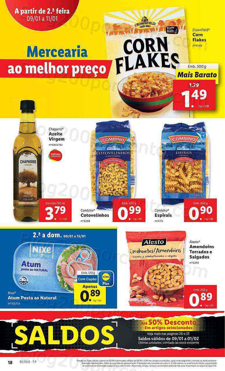 Antevisão Folheto LIDL Promoções de 9 a 15 janeiro - Edição Digital e Completa