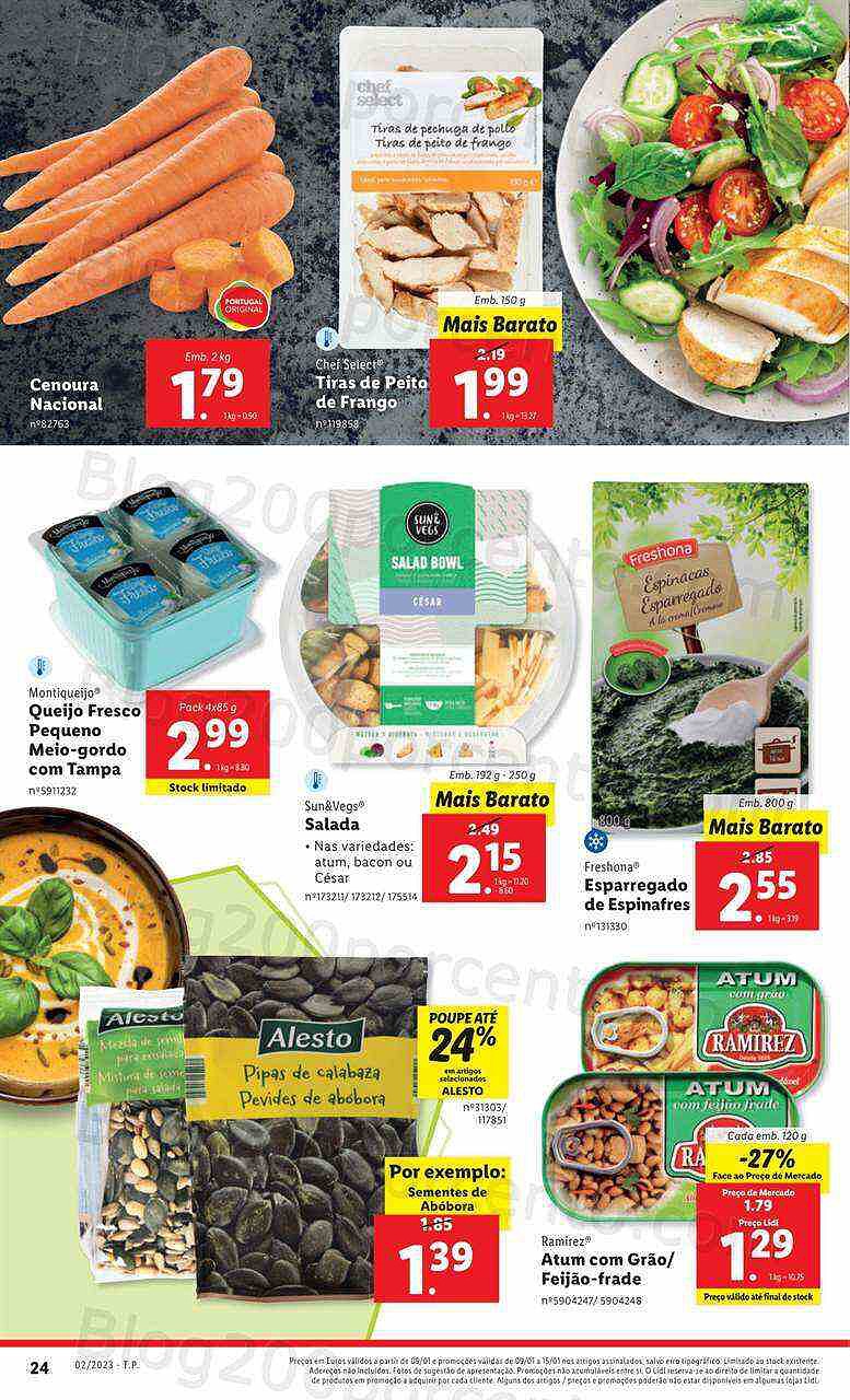 Antevisão Folheto LIDL Promoções de 9 a 15 janeiro - Edição Digital e Completa