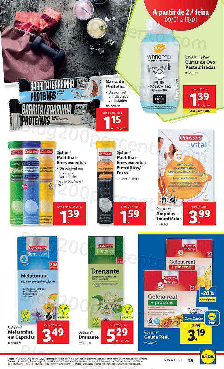 Antevisão Folheto LIDL Promoções de 9 a 15 janeiro - Edição Digital e Completa