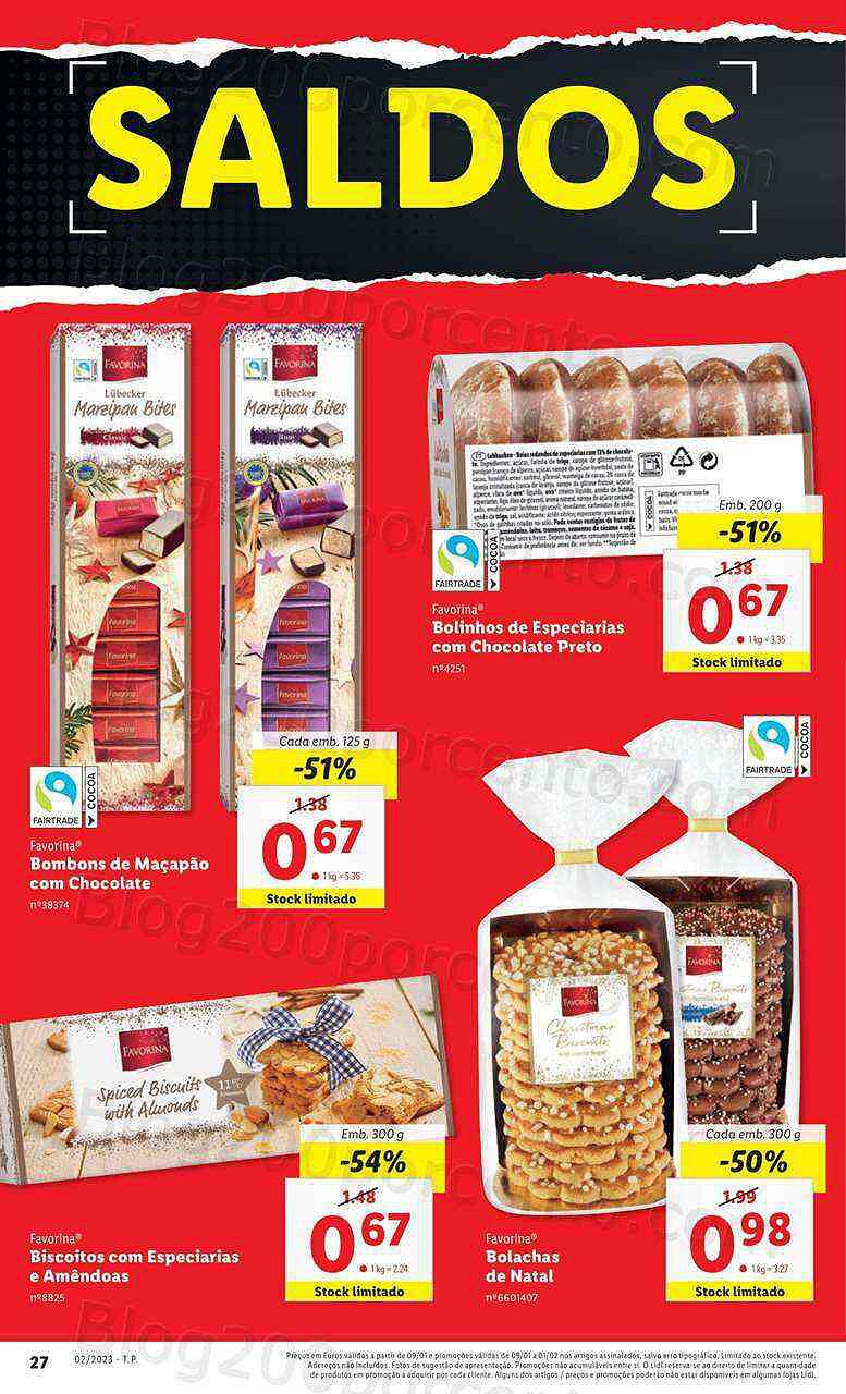 Antevisão Folheto LIDL Promoções de 9 a 15 janeiro - Edição Digital e Completa