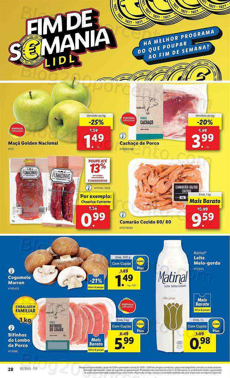 Antevisão Folheto LIDL Promoções de 9 a 15 janeiro - Edição Digital e Completa