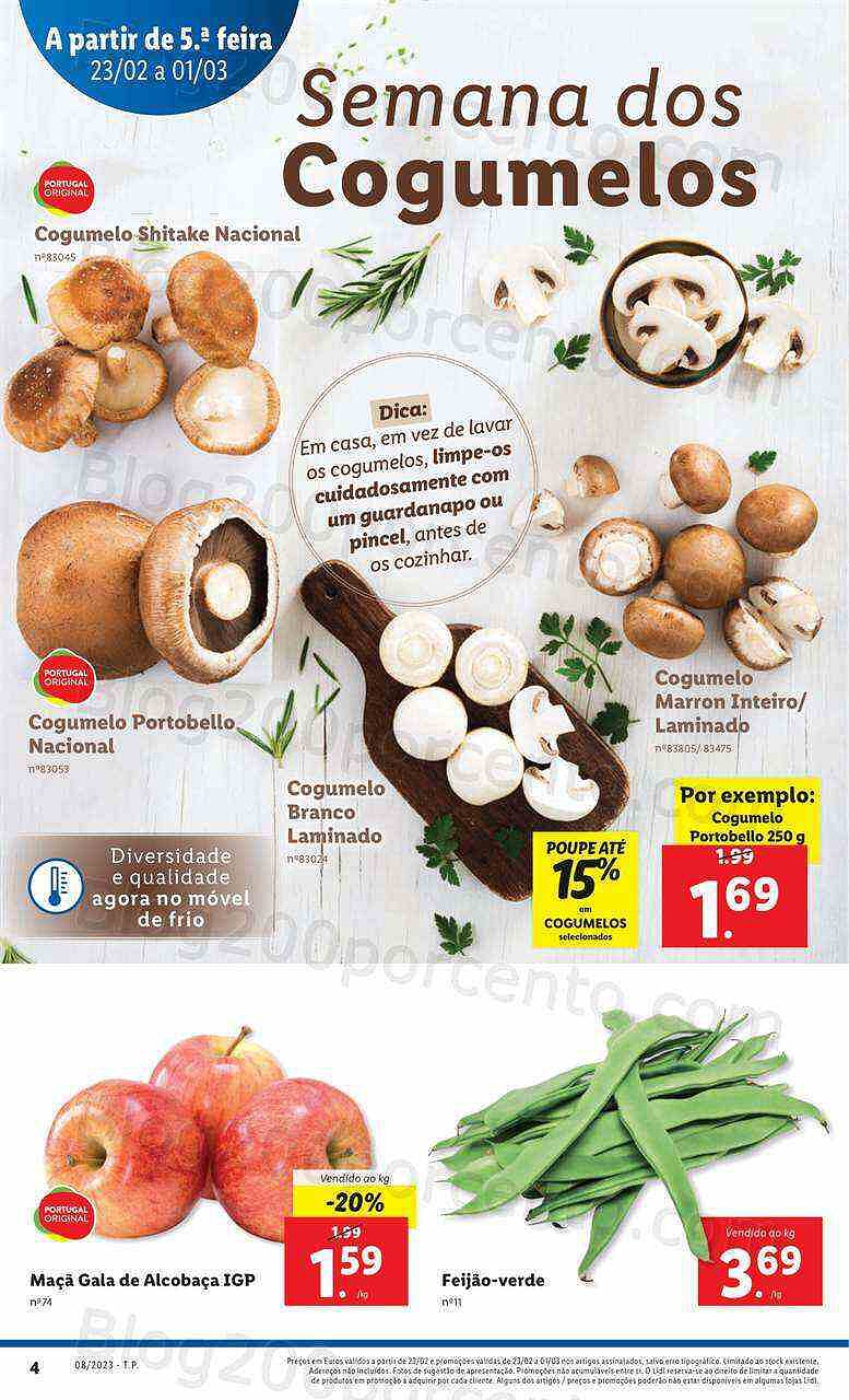 Antevisão Folheto LIDL Promoções de 23 fevereiro a 1 março