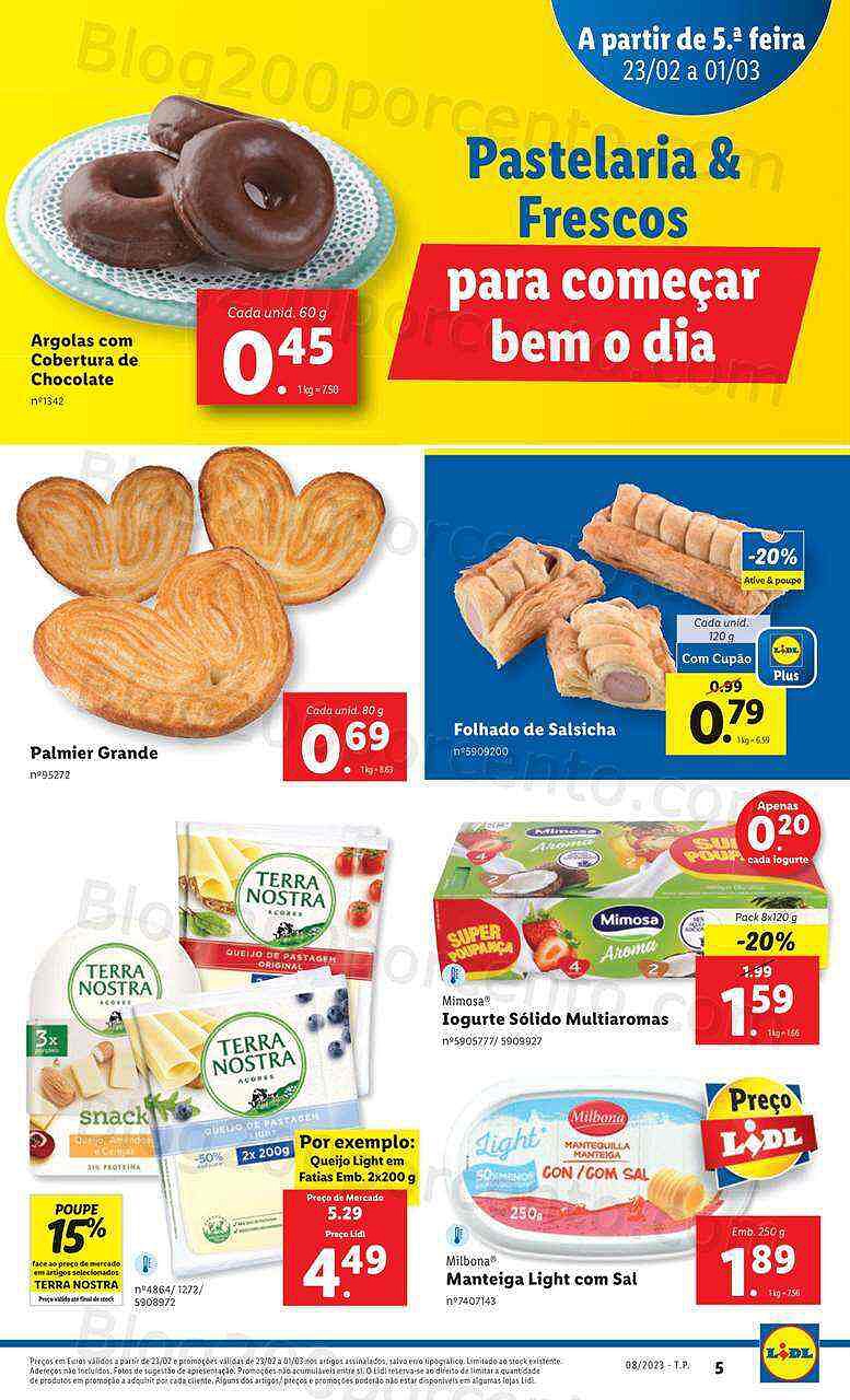 Antevisão Folheto LIDL Promoções de 23 fevereiro a 1 março
