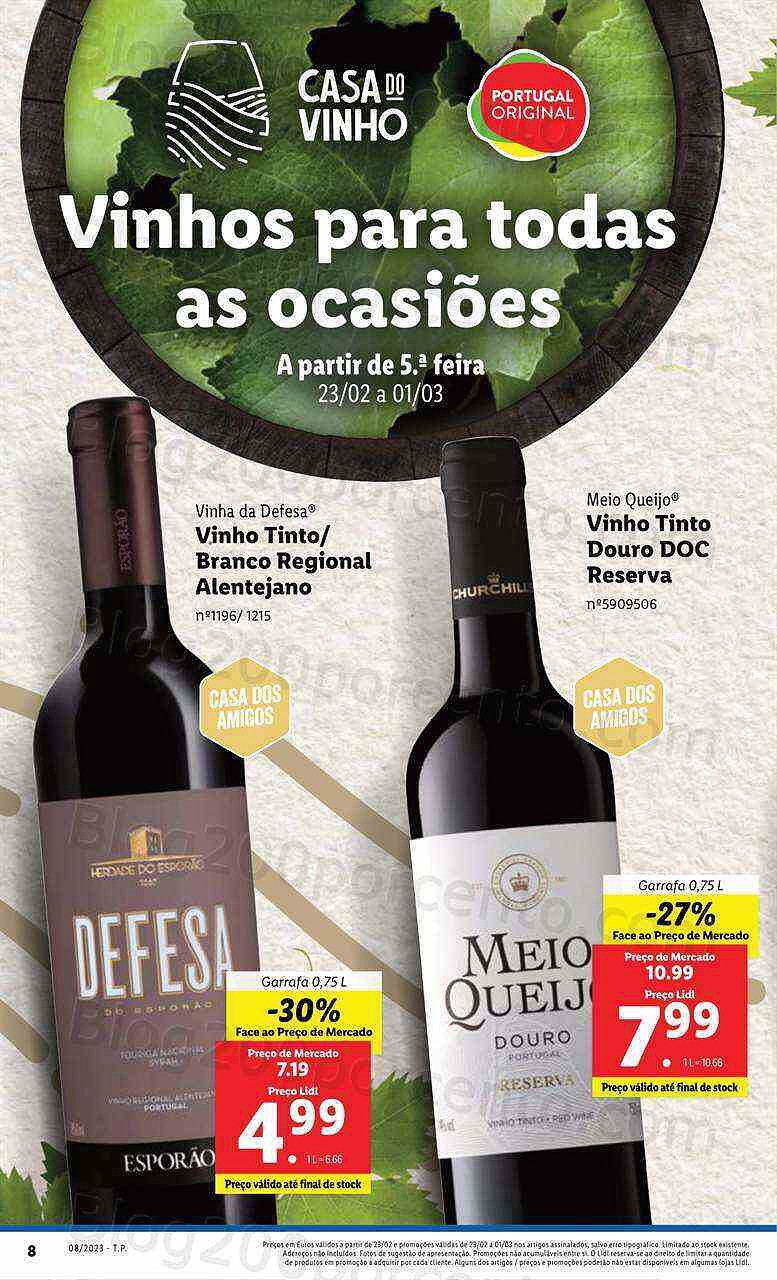 Antevisão Folheto LIDL Promoções de 23 fevereiro a 1 março