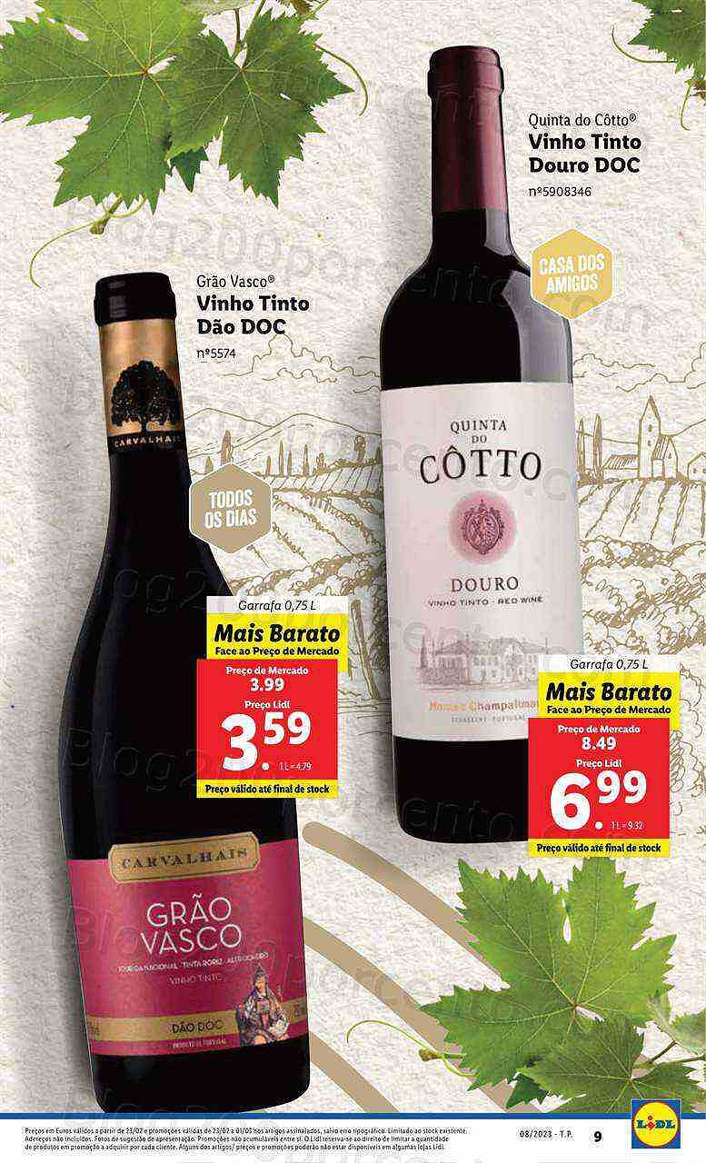 Antevisão Folheto LIDL Promoções de 23 fevereiro a 1 março