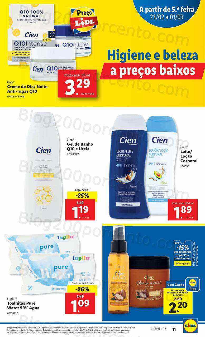 Antevisão Folheto LIDL Promoções de 23 fevereiro a 1 março
