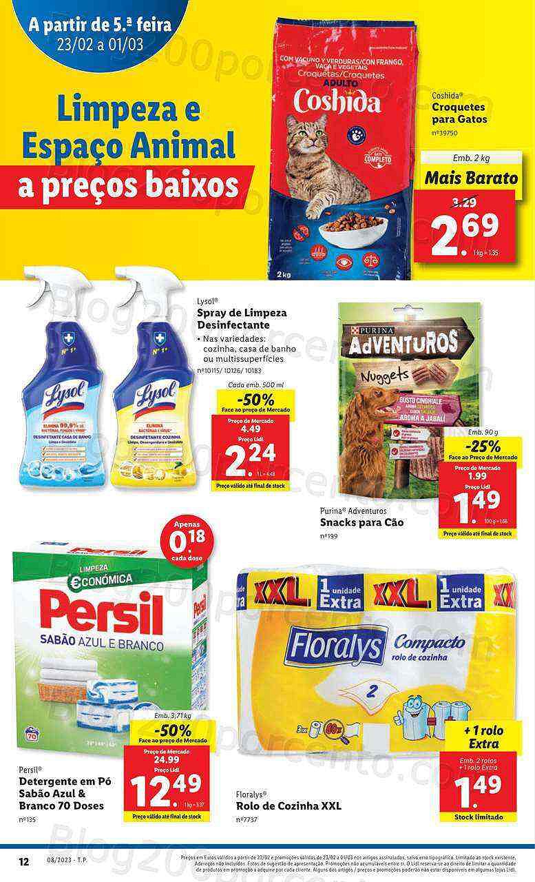 Antevisão Folheto LIDL Promoções de 23 fevereiro a 1 março