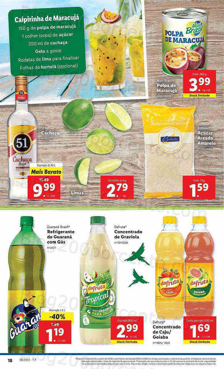 Antevisão Folheto LIDL Promoções de 23 fevereiro a 1 março