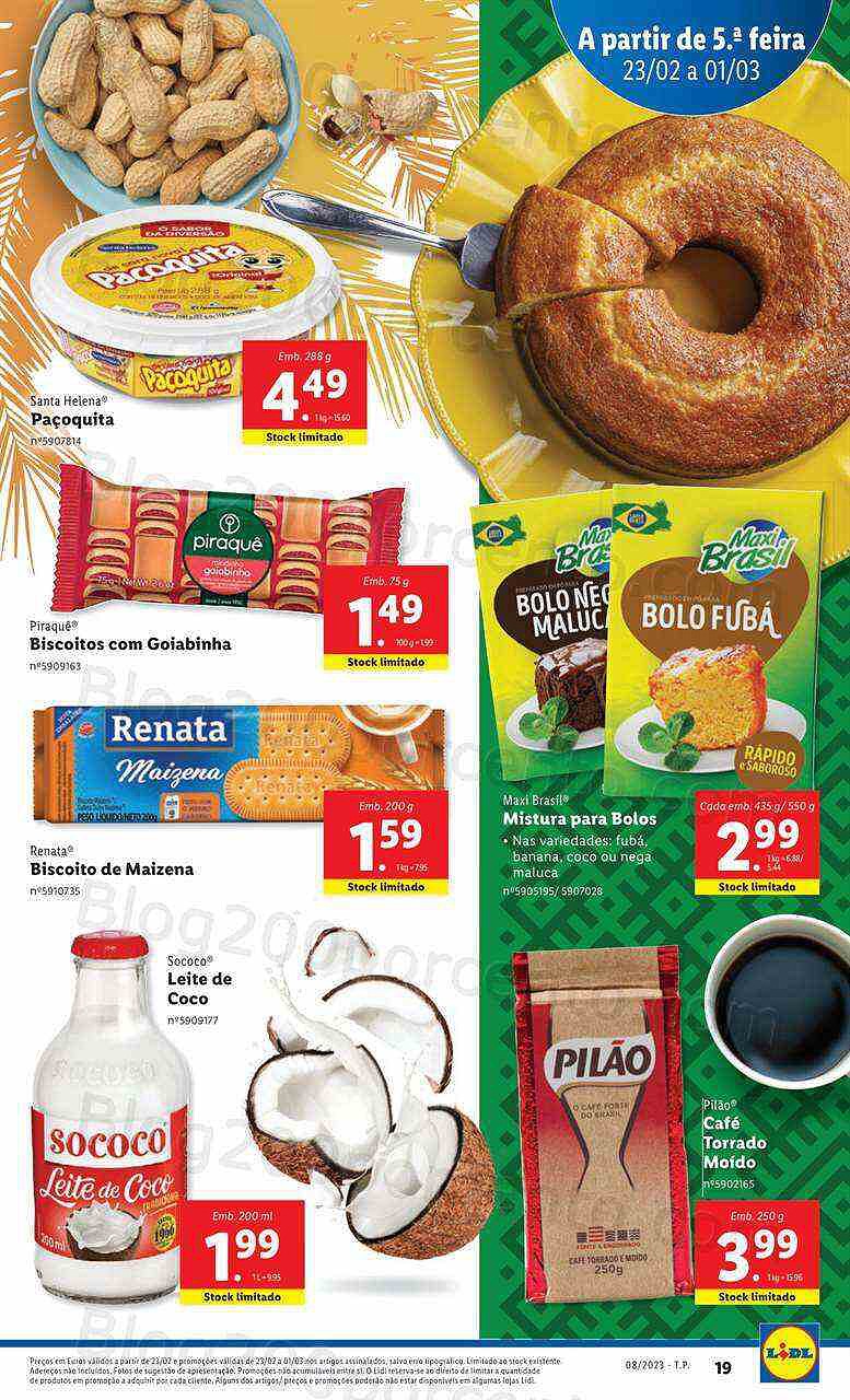 Antevisão Folheto LIDL Promoções de 23 fevereiro a 1 março