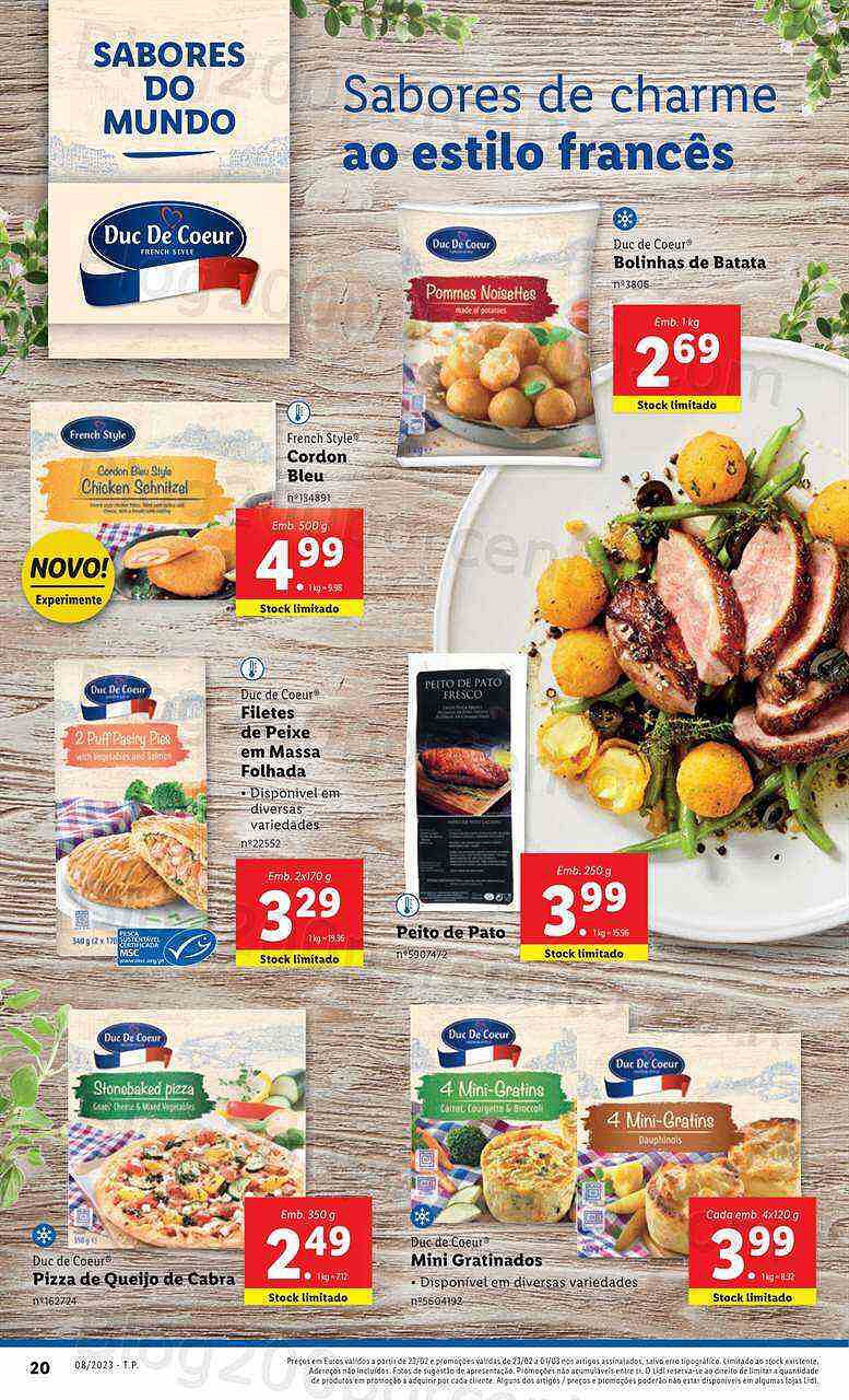 Antevisão Folheto LIDL Sabores do Mundo Promoções de 23 fevereiro a 1 março