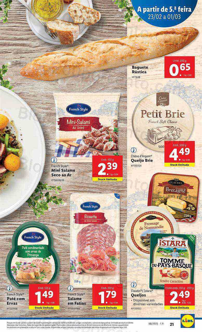 Antevisão Folheto LIDL Sabores do Mundo Promoções de 23 fevereiro a 1 março