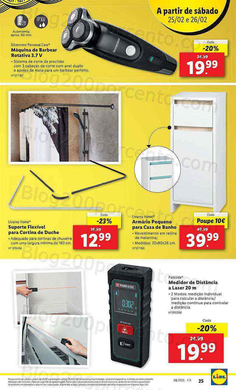 Antevisão Folheto LIDL Promoções de 23 fevereiro a 1 março