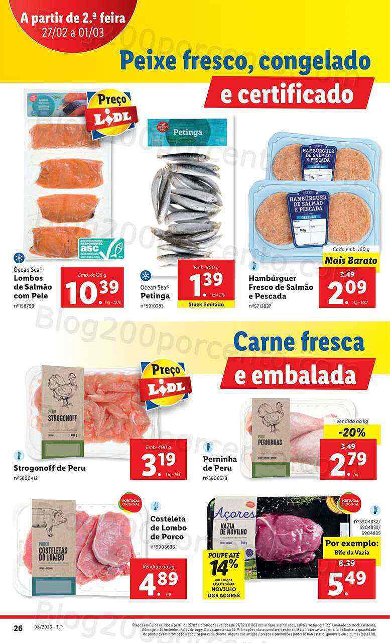 Antevisão Folheto LIDL Promoções de 23 fevereiro a 1 março