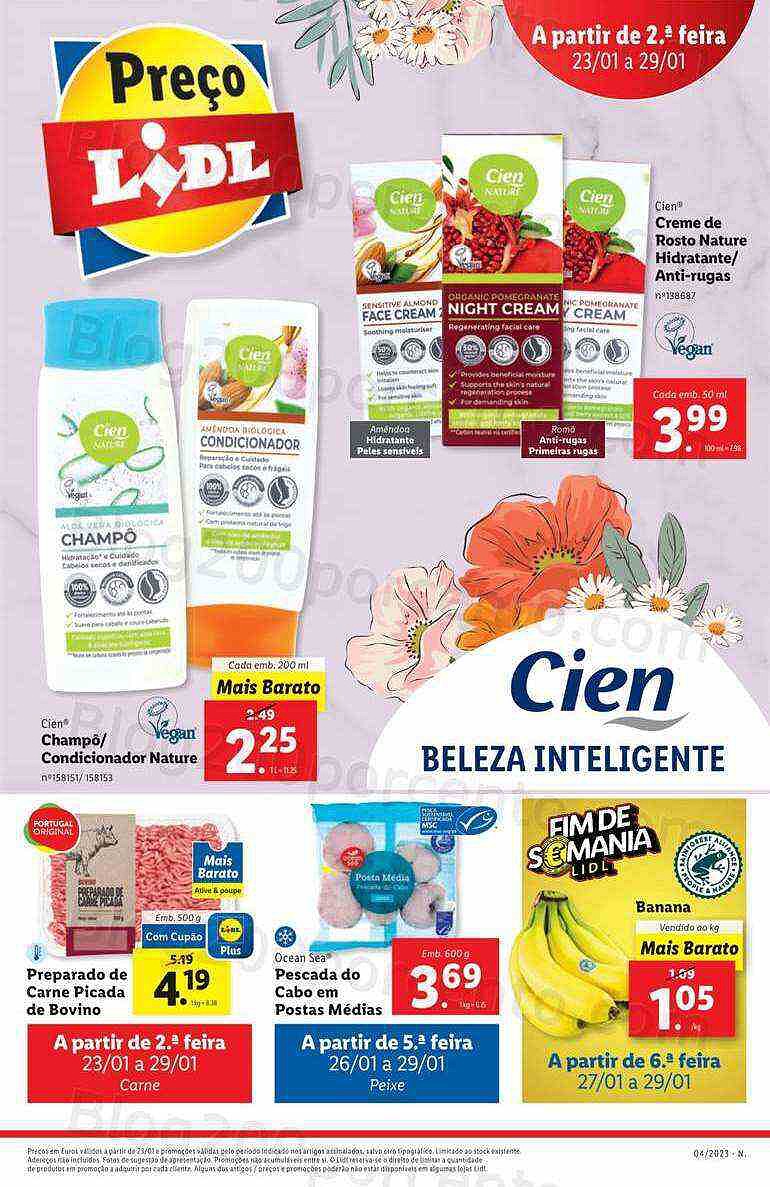 Antevisão Folheto LIDL Promoções de 23 a 29 janeiro - Edição Digital e Completa