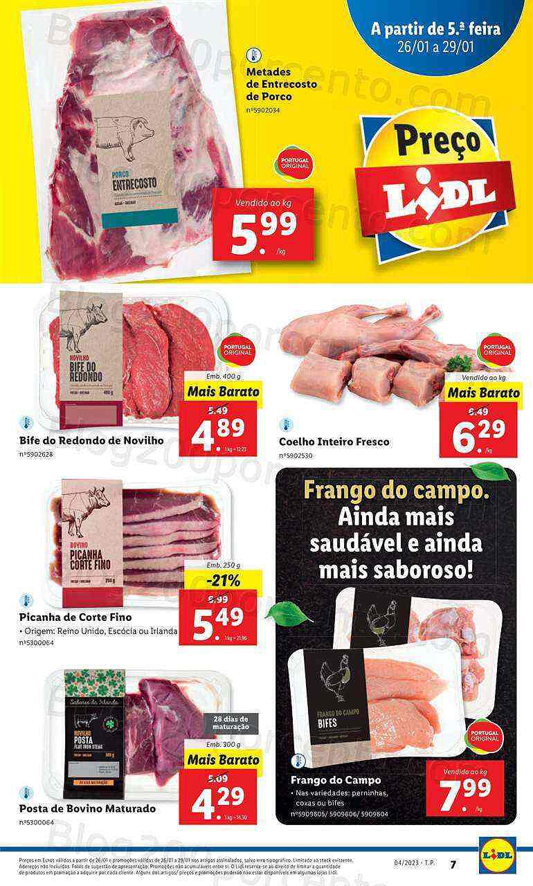 Antevisão Folheto LIDL Promoções de 23 a 29 janeiro - Edição Digital e Completa