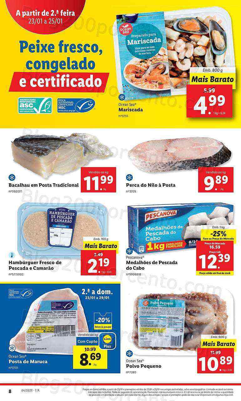 Antevisão Folheto LIDL Promoções de 23 a 29 janeiro - Edição Digital e Completa