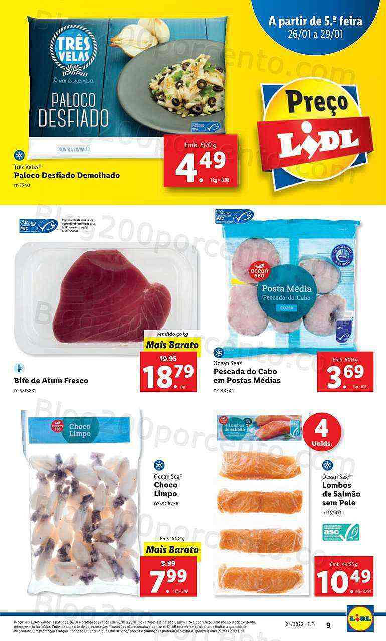 Antevisão Folheto LIDL Promoções de 23 a 29 janeiro - Edição Digital e Completa
