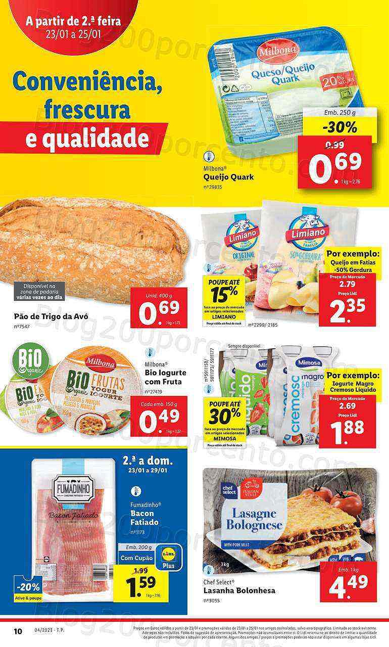 Antevisão Folheto LIDL Promoções de 23 a 29 janeiro - Edição Digital e Completa