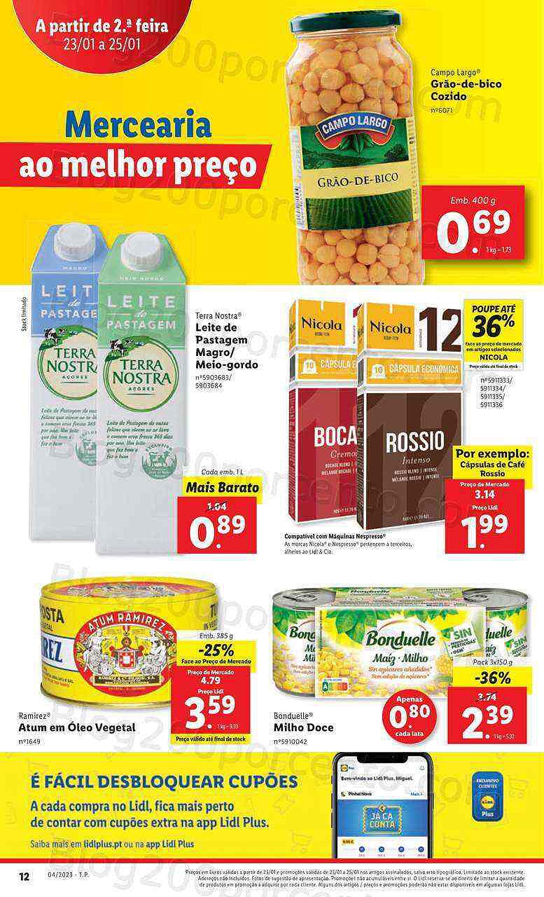 Antevisão Folheto LIDL Promoções de 23 a 29 janeiro - Edição Digital e Completa