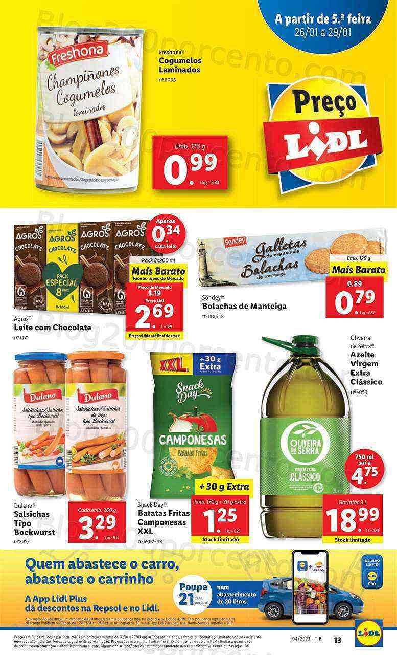 Antevisão Folheto LIDL Promoções de 23 a 29 janeiro - Edição Digital e Completa