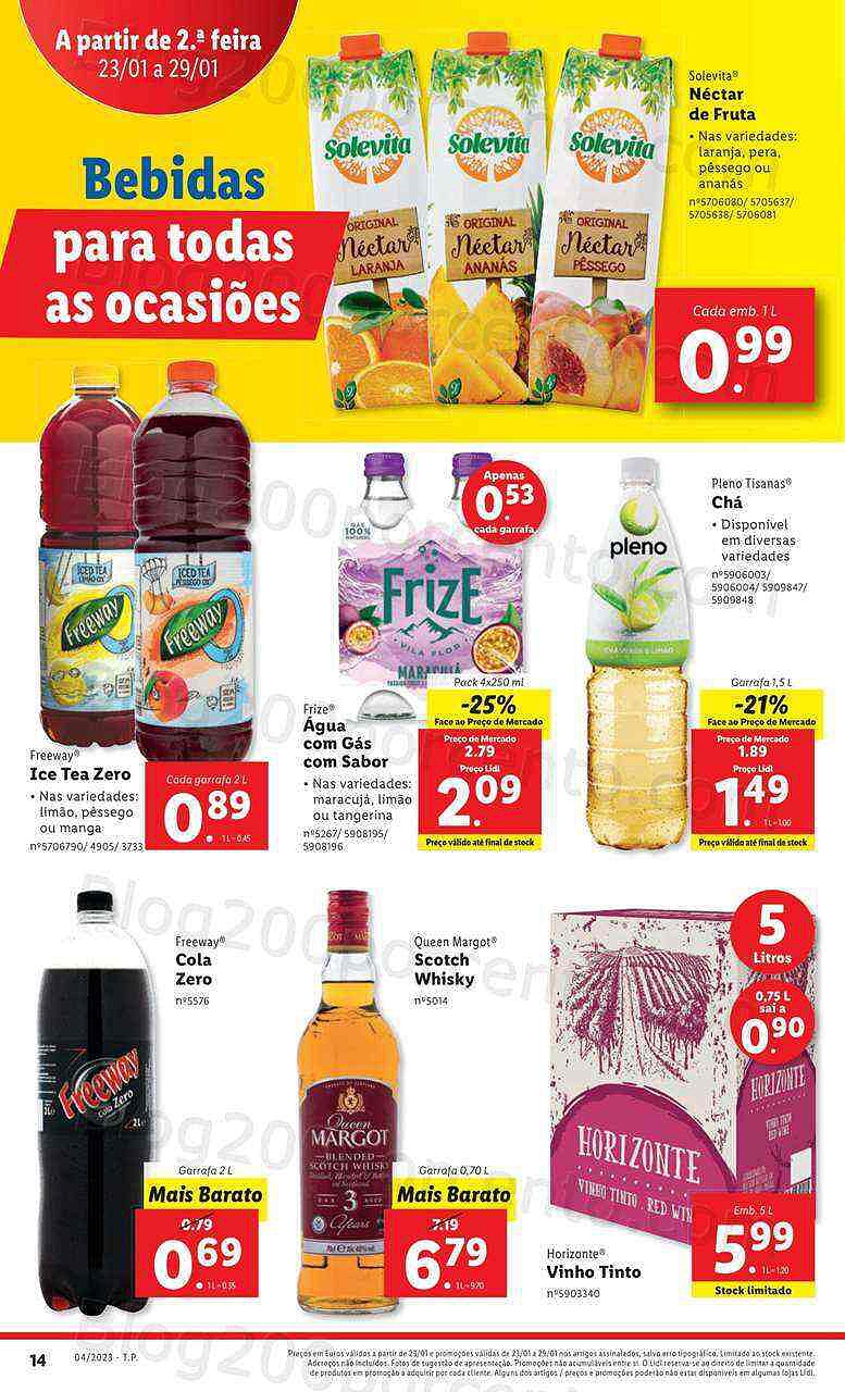 Antevisão Folheto LIDL Promoções de 23 a 29 janeiro - Edição Digital e Completa