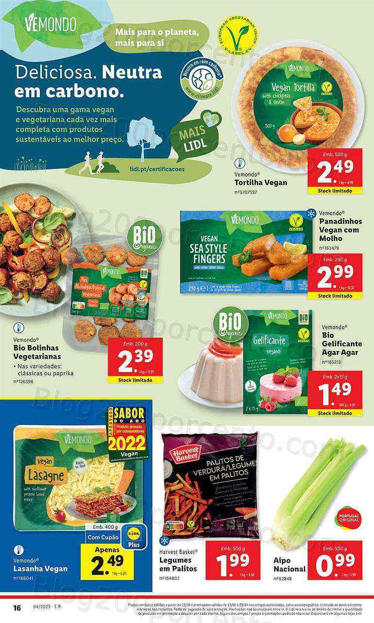 Antevisão Folheto LIDL Promoções de 23 a 29 janeiro - Edição Digital e Completa
