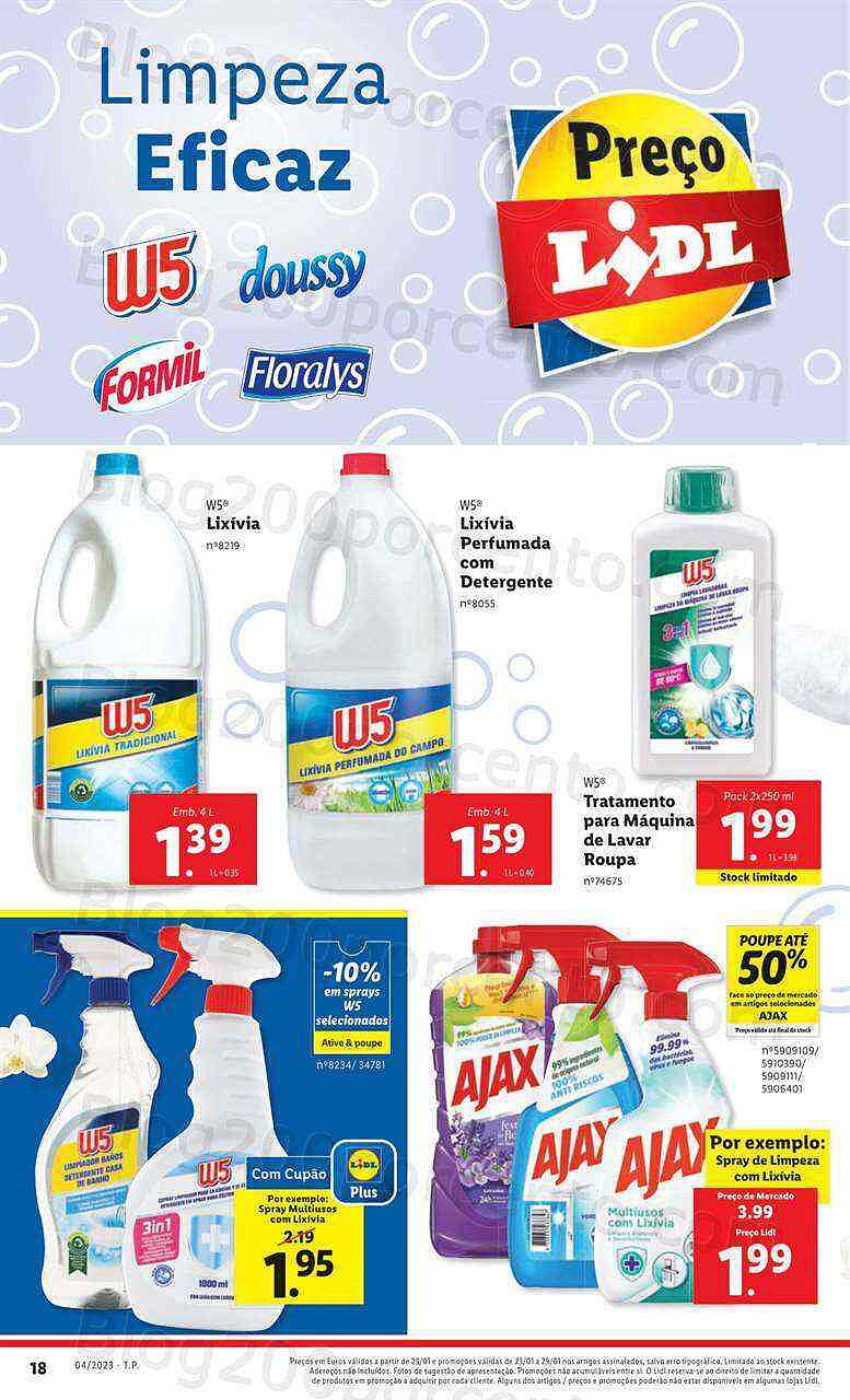 Antevisão Folheto LIDL Promoções de 23 a 29 janeiro - Edição Digital e Completa