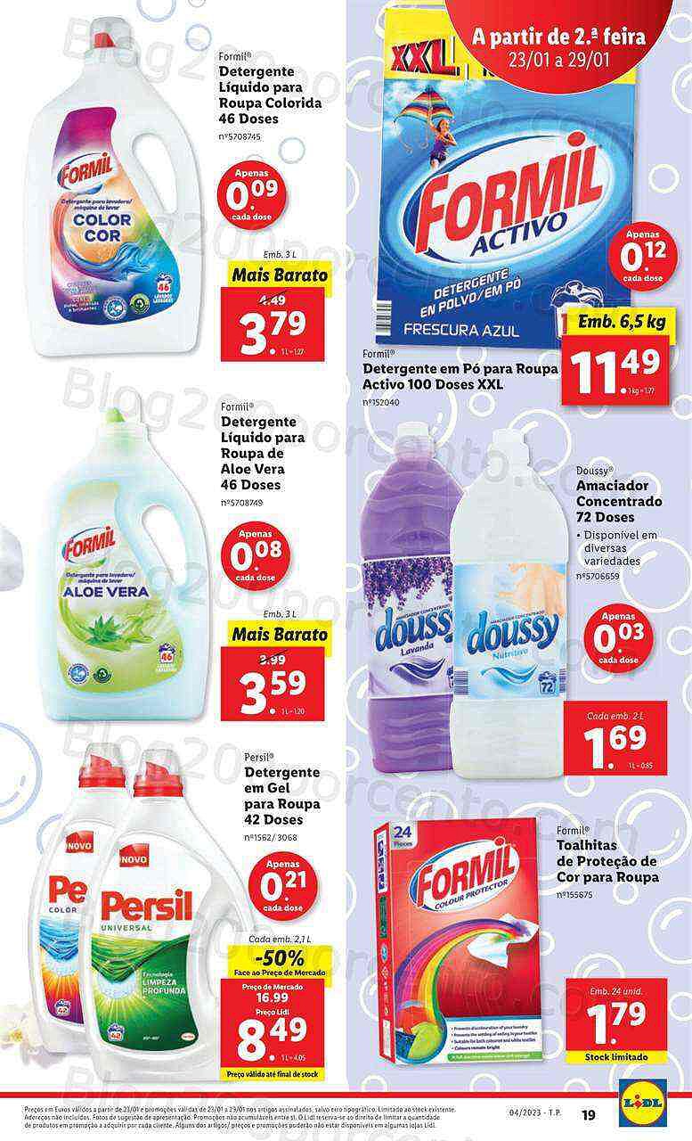 Antevisão Folheto LIDL Promoções de 23 a 29 janeiro - Edição Digital e Completa