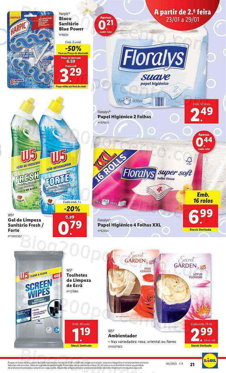 Antevisão Folheto LIDL Promoções de 23 a 29 janeiro - Edição Digital e Completa