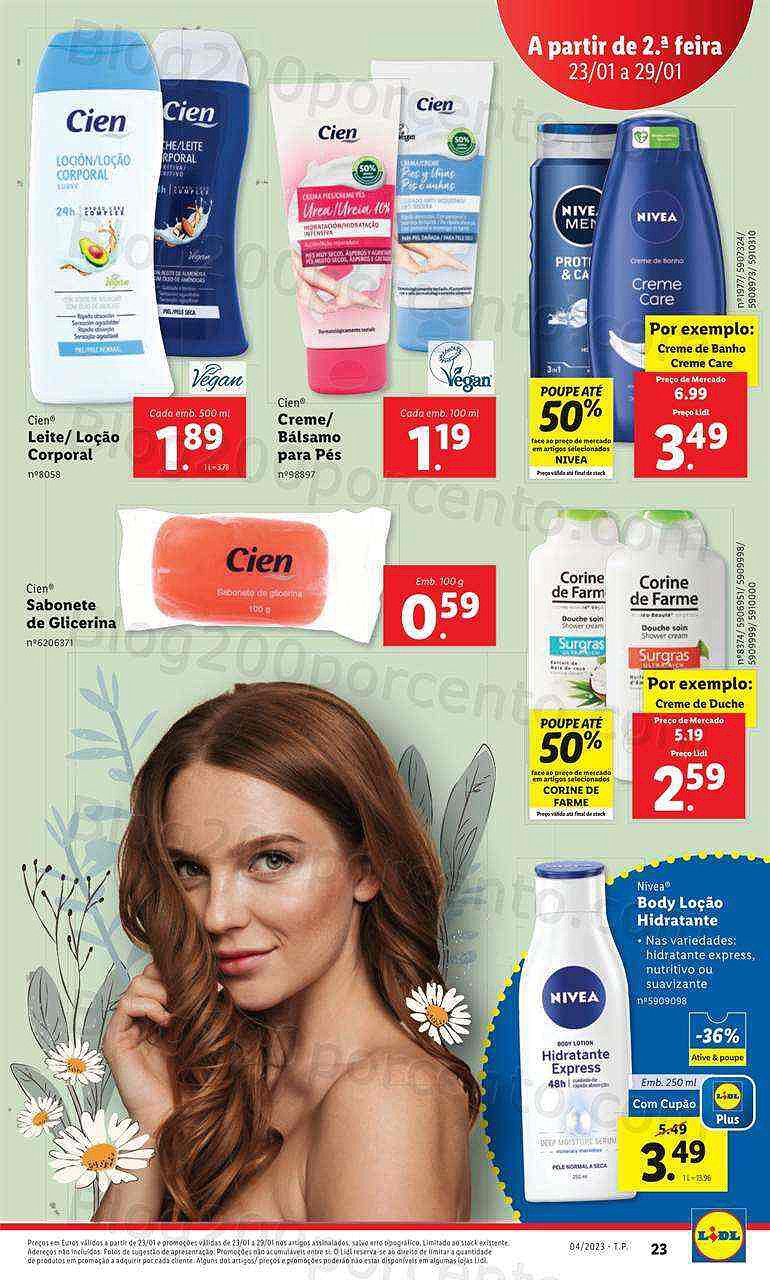 Antevisão Folheto LIDL Promoções de 23 a 29 janeiro - Edição Digital e Completa