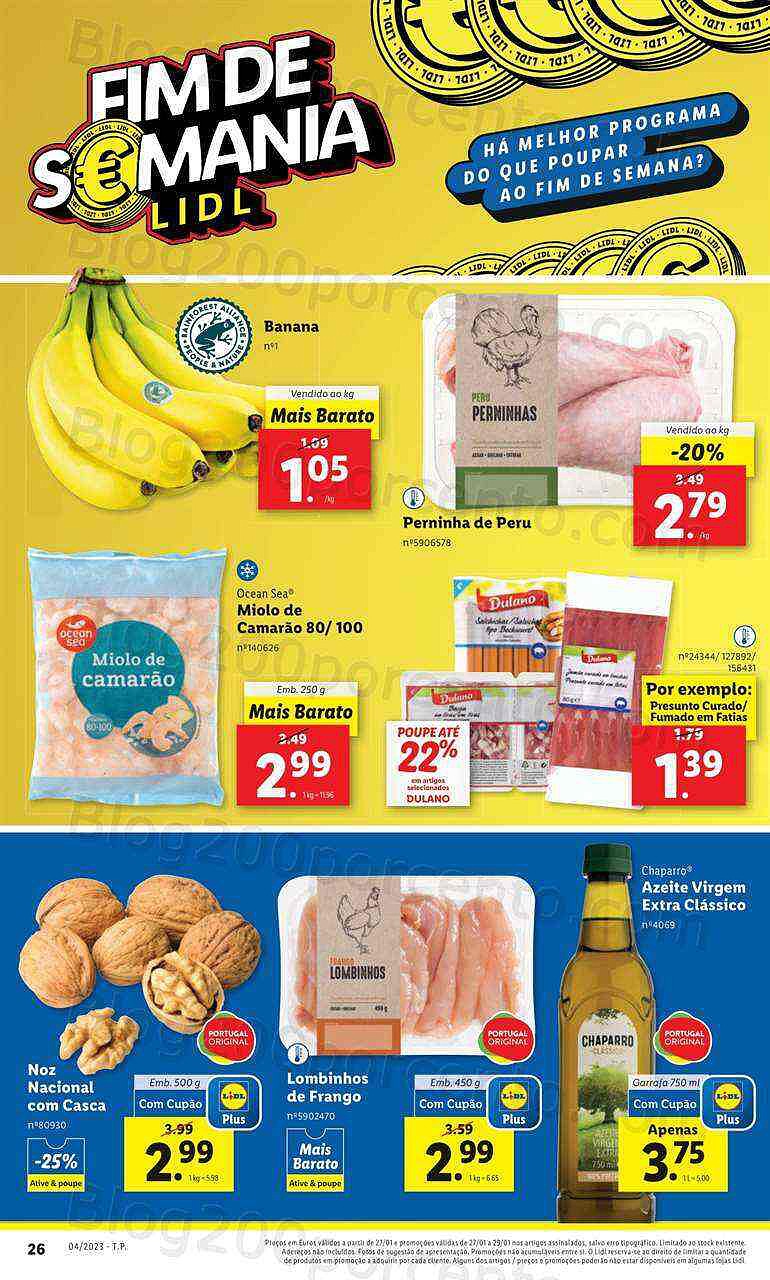 Antevisão Folheto LIDL Promoções de 23 a 29 janeiro - Edição Digital e Completa