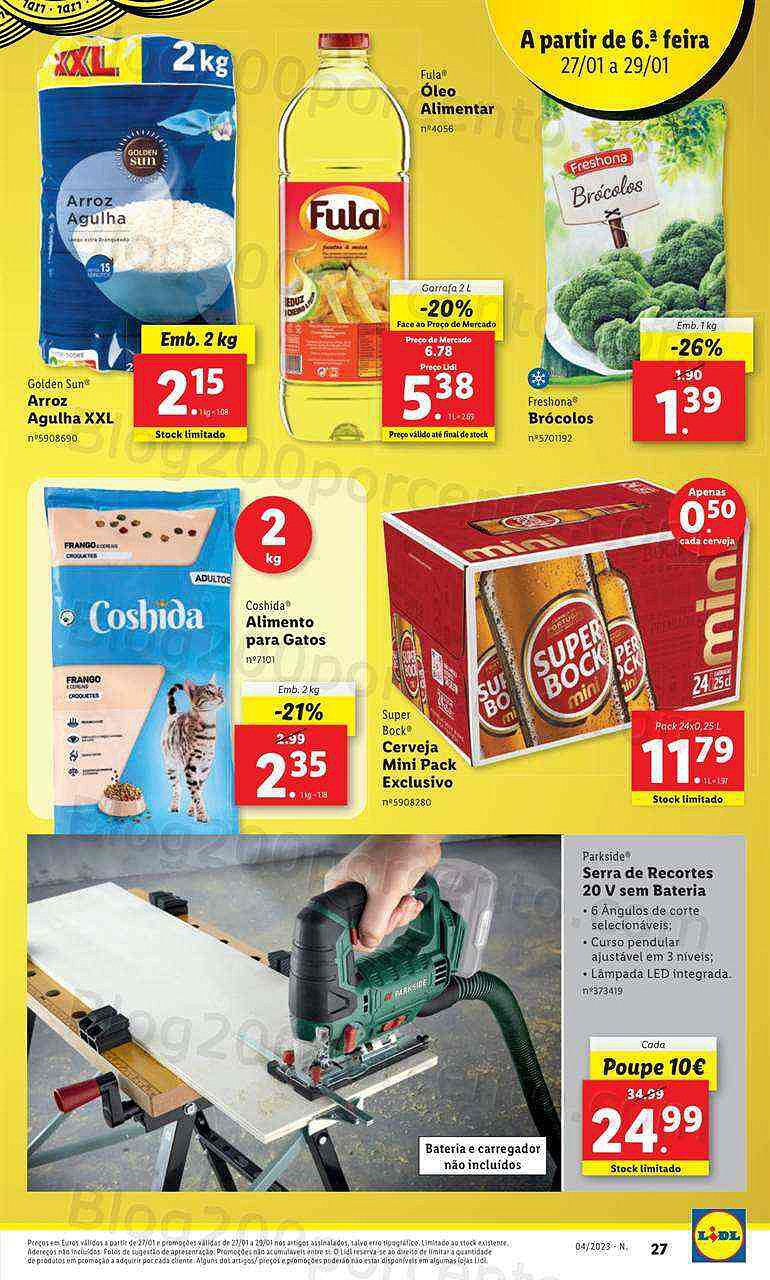 Antevisão Folheto LIDL Promoções de 23 a 29 janeiro - Edição Digital e Completa