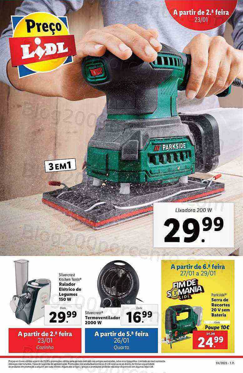Antevisão Folheto LIDL Promoções de 23 a 29 janeiro - Edição Digital e Completa