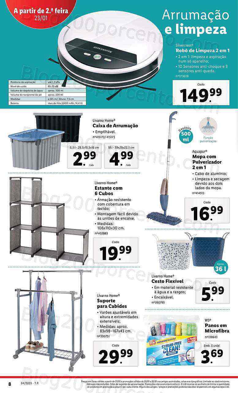 Antevisão Folheto LIDL Promoções de 23 a 29 janeiro - Edição Digital e Completa