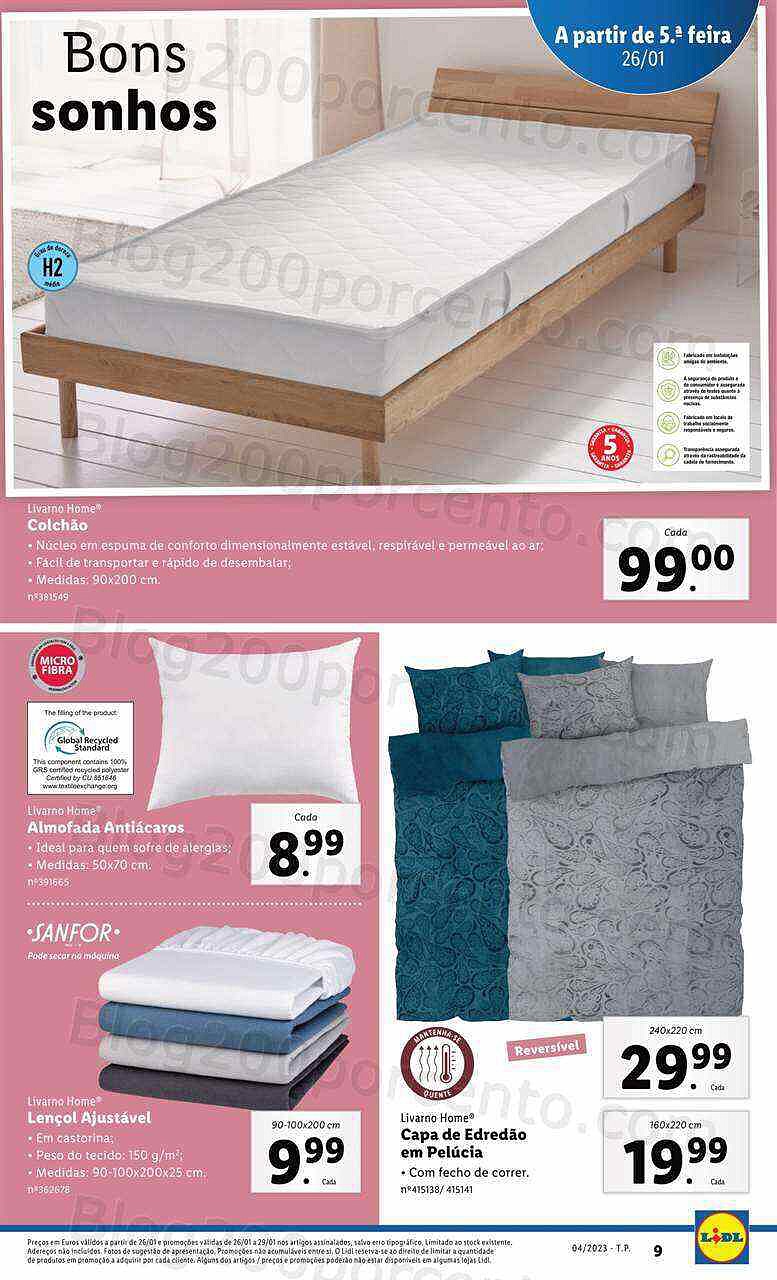 Antevisão Folheto LIDL Promoções de 23 a 29 janeiro - Edição Digital e Completa