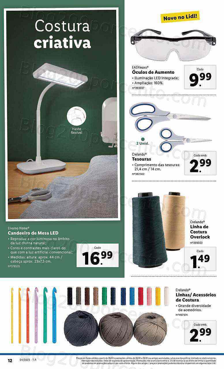 Antevisão Folheto LIDL Promoções de 23 a 29 janeiro - Edição Digital e Completa