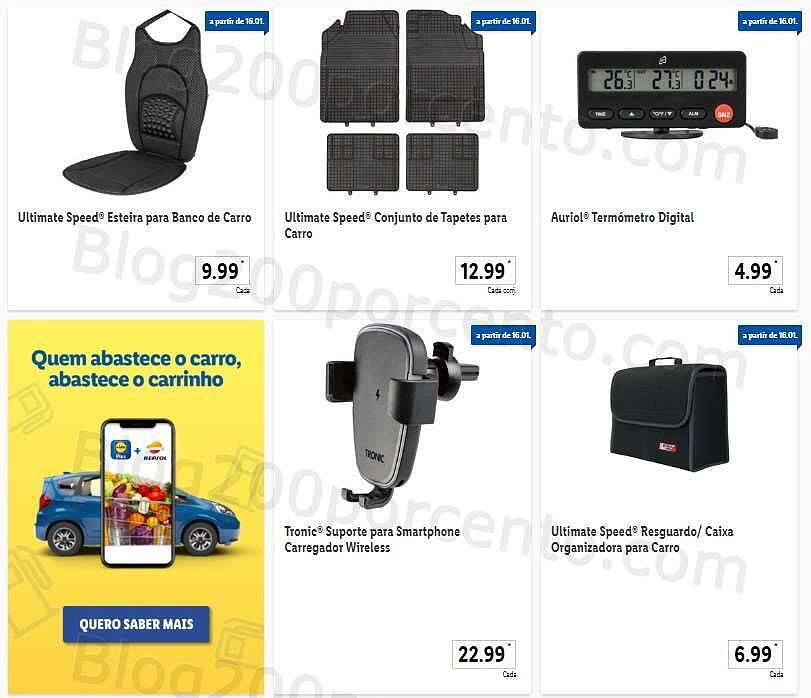 Antevisão Folheto LIDL Bazar 16 e 19 janeiro