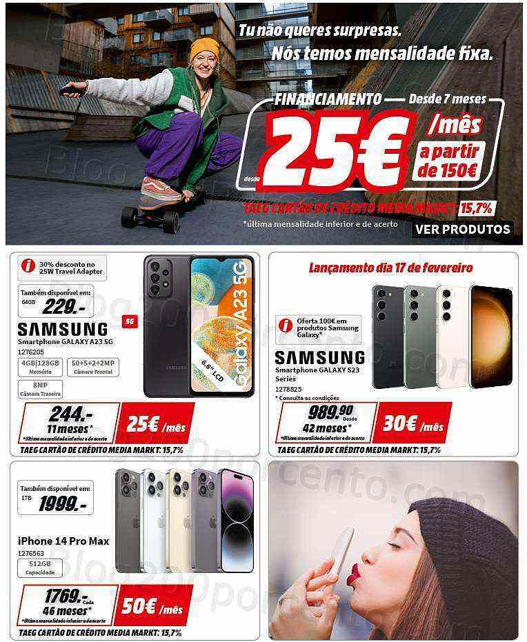 Antevisão Folheto MEDIA MARKT Promoções de 16 a 24 fevereiro