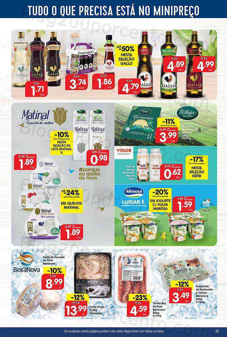 Antevisão Folheto MINIPREÇO Promoções de 19 a 25 janeiro