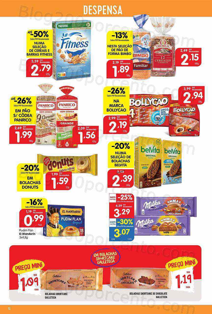 Antevisão Folheto MINIPREÇO Promoções de 12 a 18 janeiro