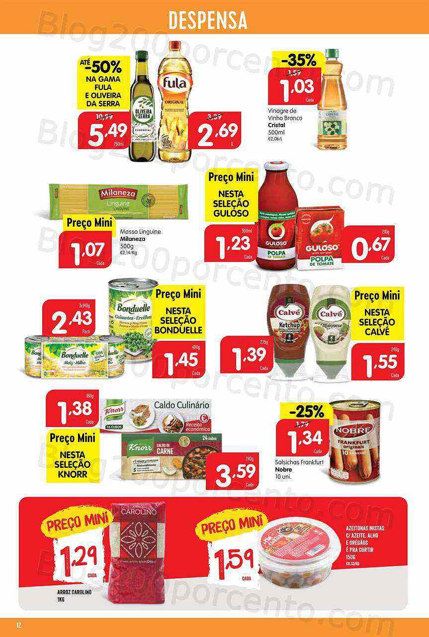 Antevisão Folheto MINIPREÇO Promoções de 26 janeiro a 1 fevereiro