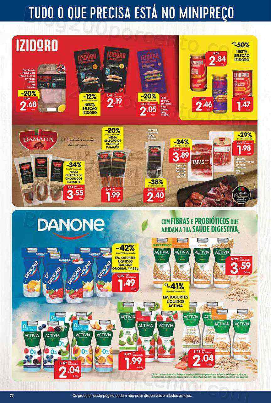 Antevisão Folheto MINIPREÇO Promoções de 26 janeiro a 1 fevereiro