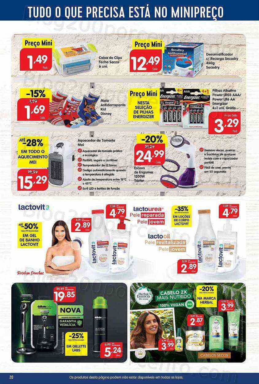 Antevisão Folheto MINIPREÇO Promoções de 2 a 8 fevereiro