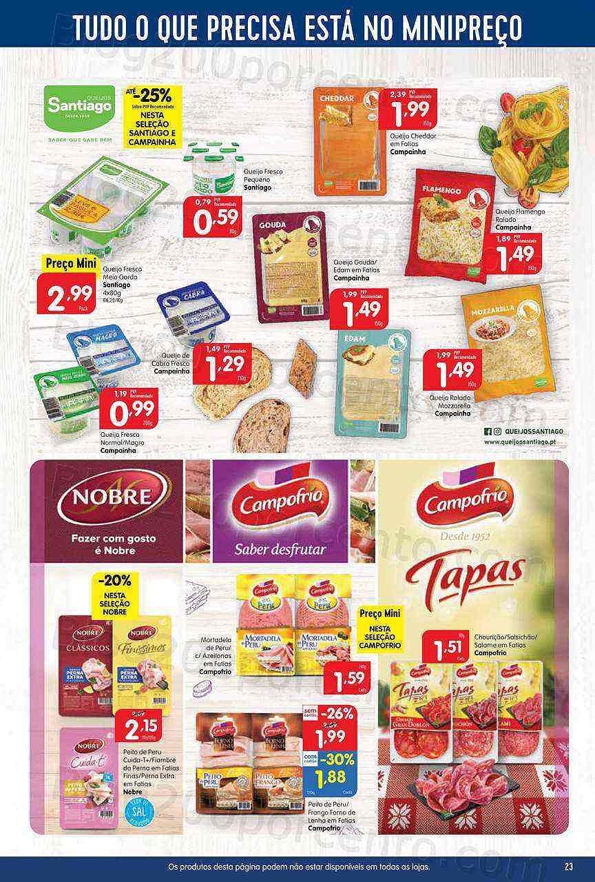 Antevisão Folheto MINIPREÇO Promoções de 12 a 18 janeiro