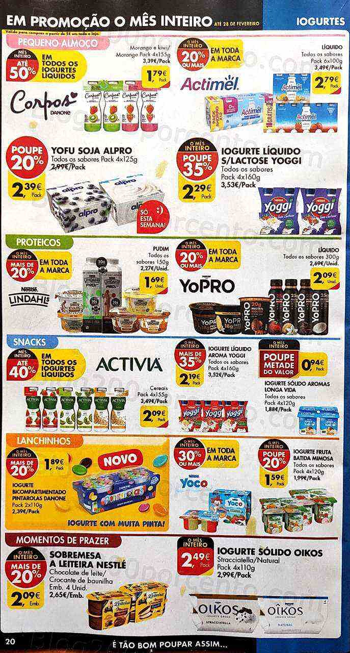 Antevisão Folheto PINGO DOCE Promoções de 14 a 20 fevereiro