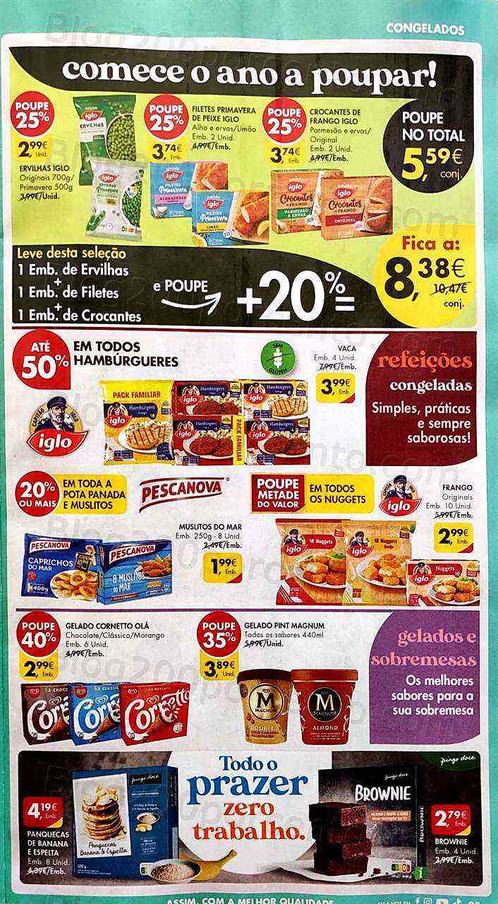 Antevisão Folheto PINGO DOCE Promoções de 17 a 23 janeiro