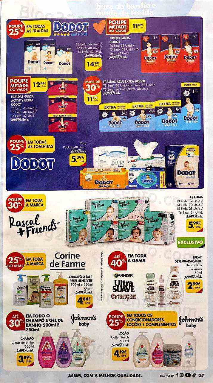 Antevisão Folheto PINGO DOCE Bebé Promoções de 17 a 23 janeiro