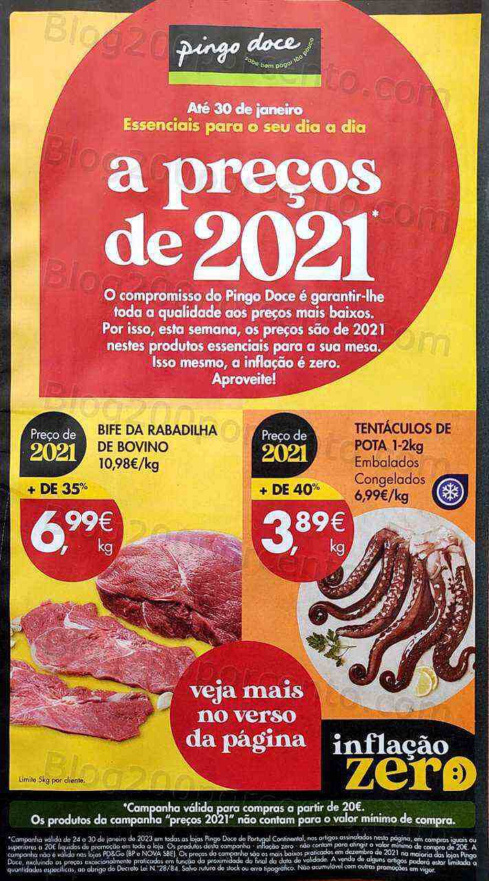 Antevisão Folheto PINGO DOCE Promoções de 24 a 30 janeiro