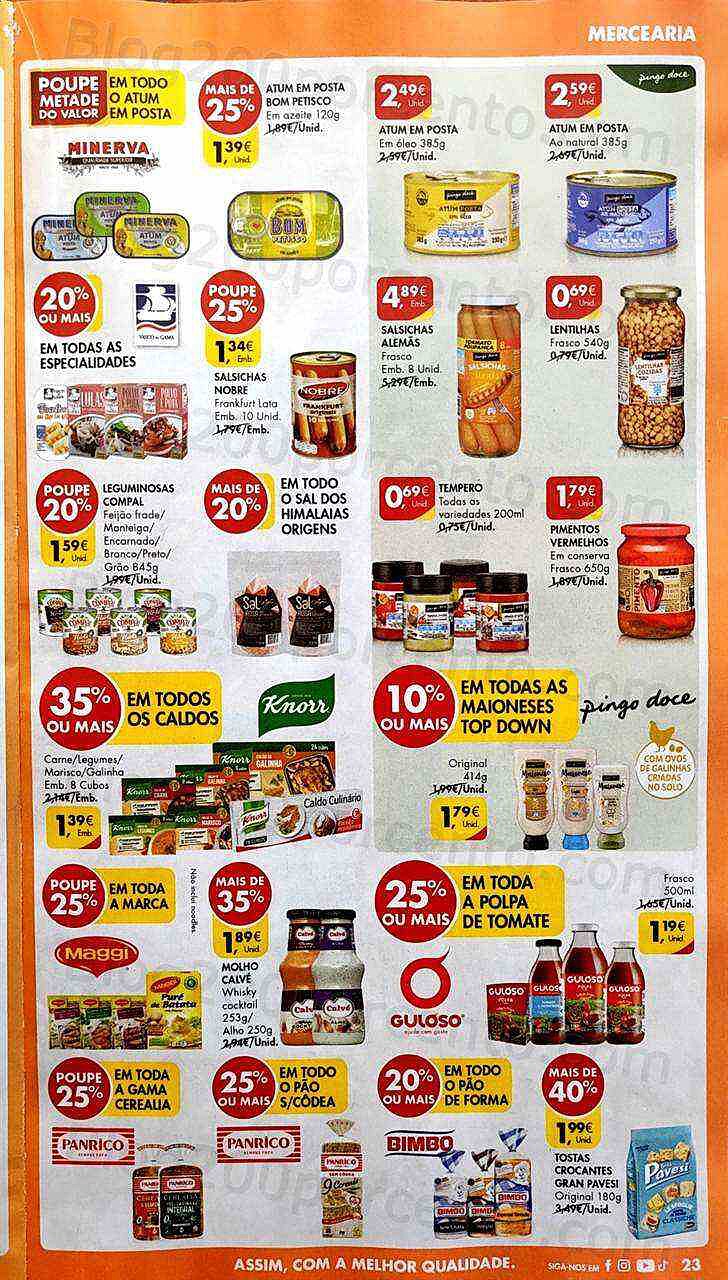 Antevisão Folheto PINGO DOCE Promoções de 24 a 30 janeiro